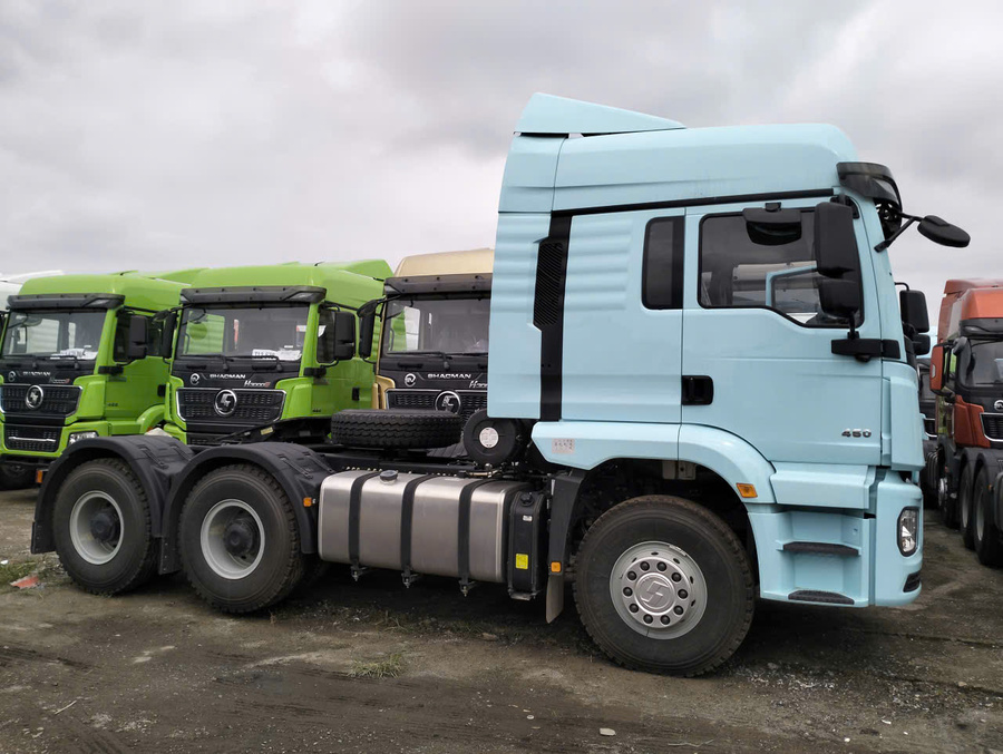 XE ĐẦU KÉO SHACMAN H3000S 6X4 WEICHAI 460HP CẦU DẦU